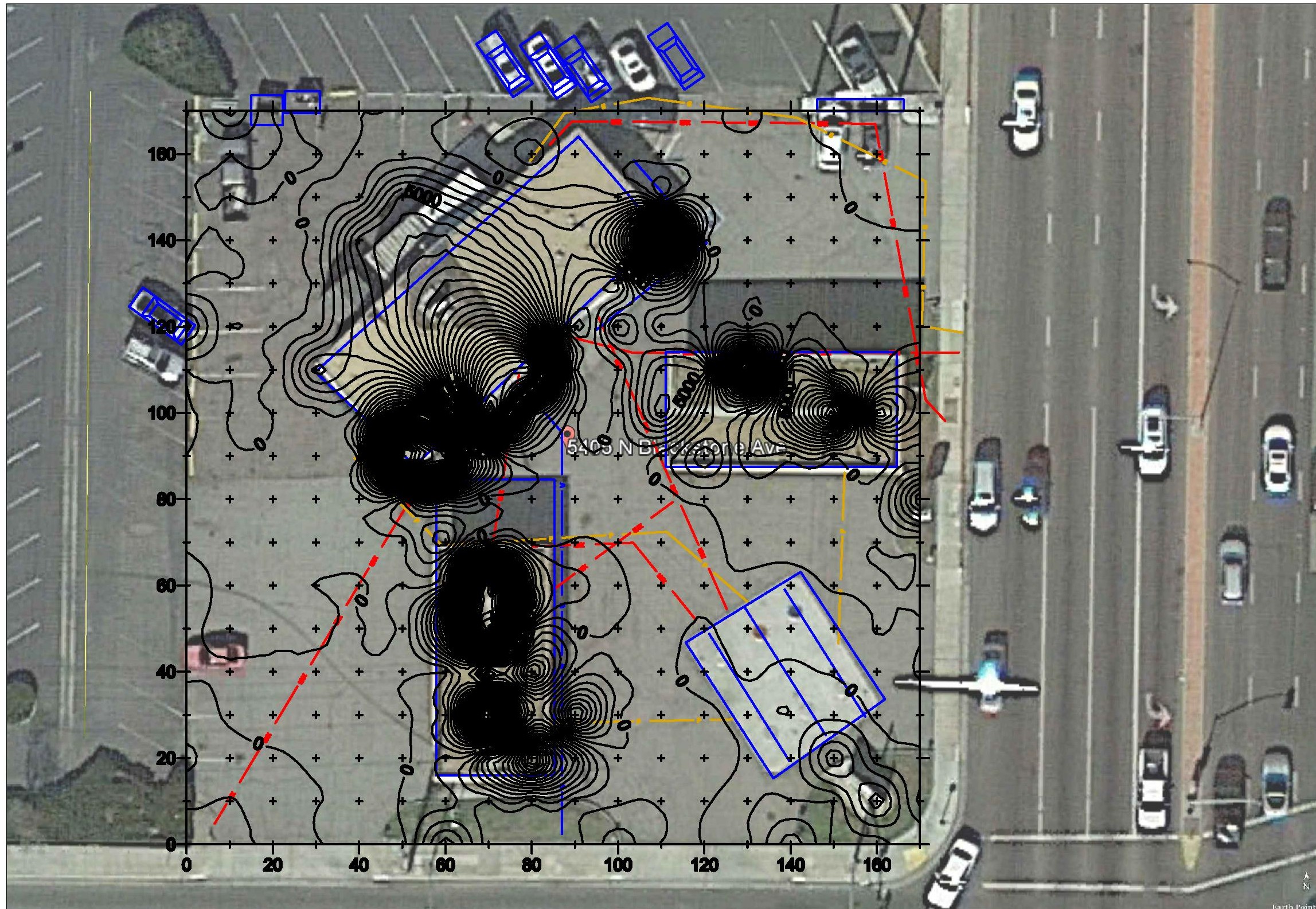 Magnetic Composit Map